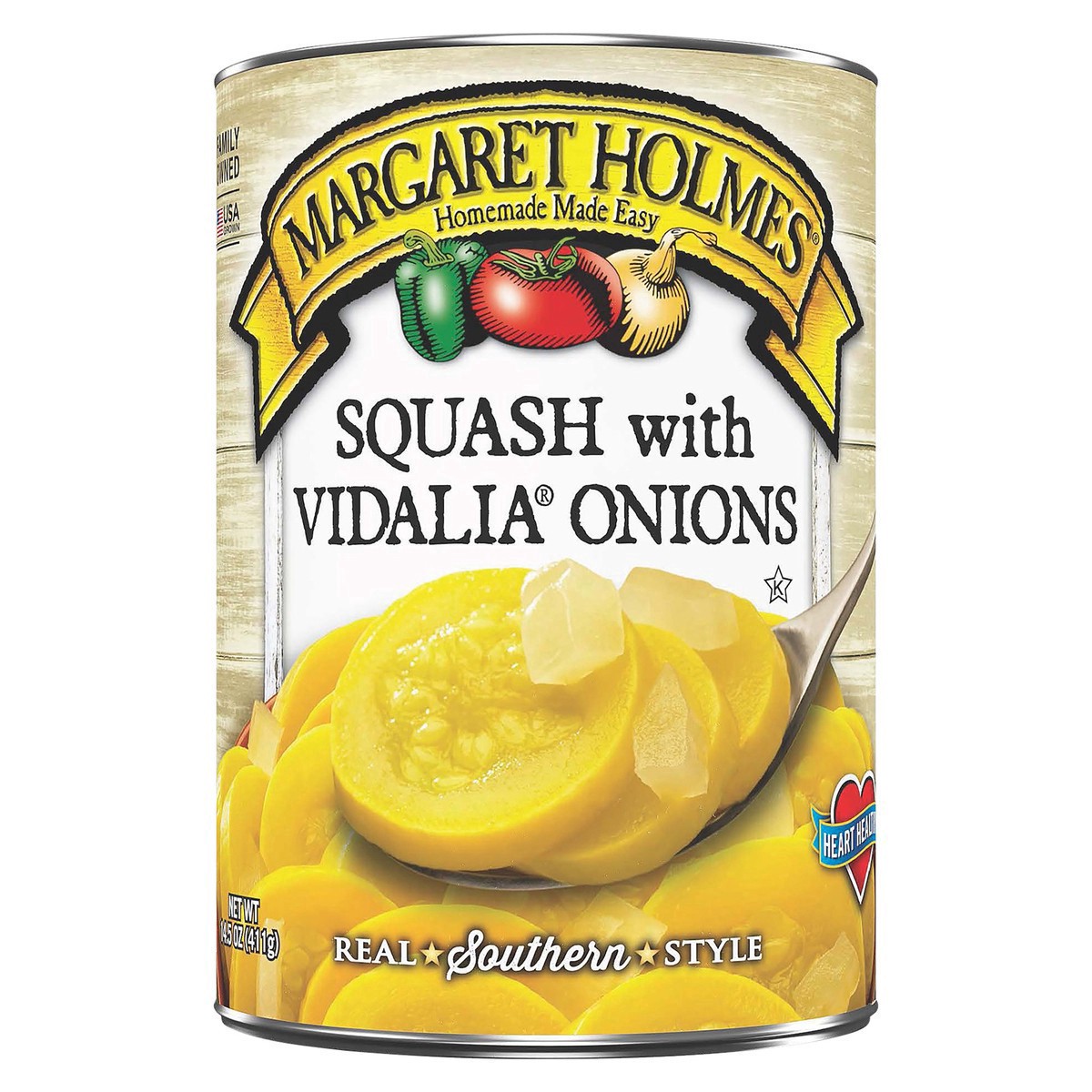 slide 2 of 8, Margaret Holmes Squash With Vidalia Onions, 14.5 oz