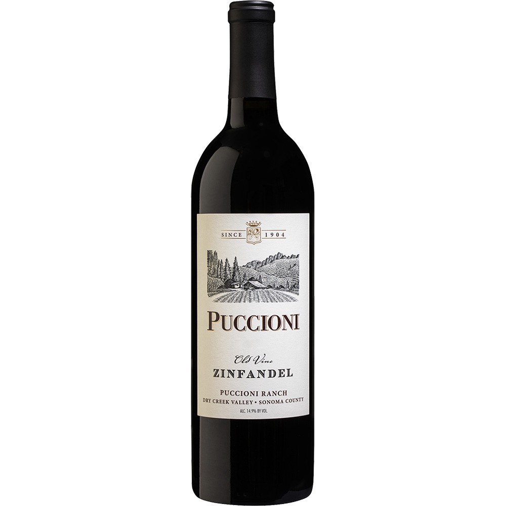 slide 1 of 1, Puccioni Vineyards Puccioni Zin Old Vine Dry Creek, 750 ml