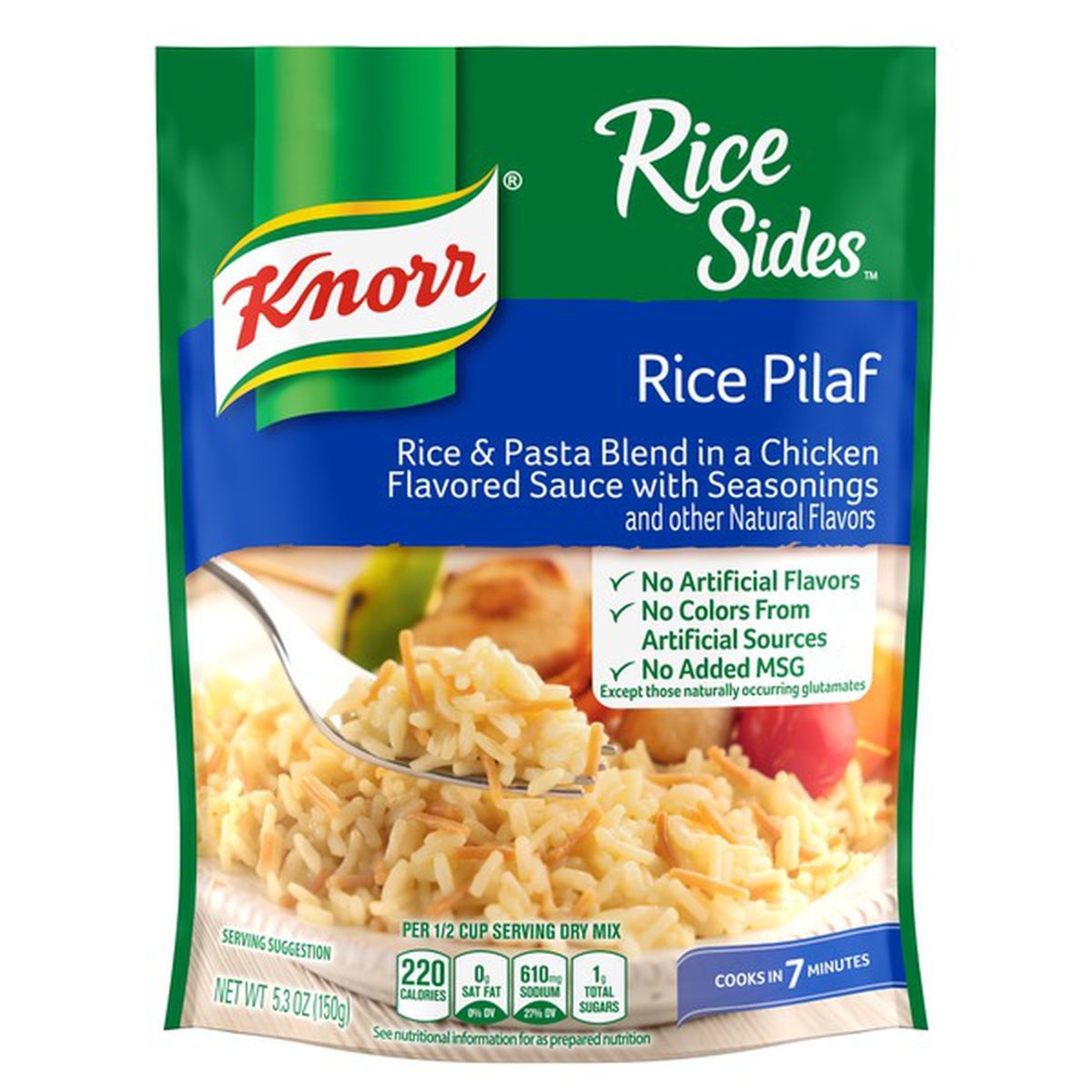 slide 1 of 1, Knorr Rice Side Dish Pilaf, 5.3 oz