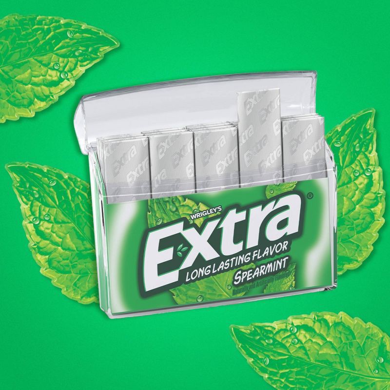 slide 4 of 9, Extra Spearmint Sugar Free Chewing Gum - 35ct, 35 ct