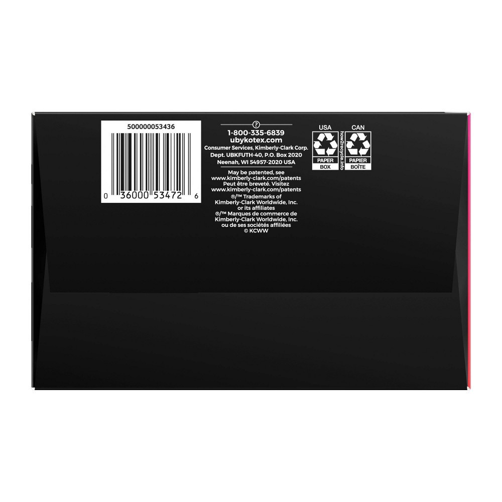 slide 11 of 11, U by Kotex CleanWear Ultra Thin Fragrance Free Pads with Wings - Heavy - Unscented - 40ct, 40 ct