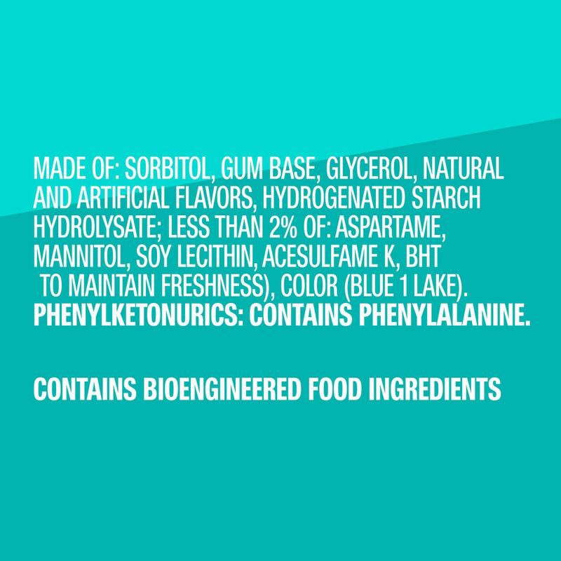 slide 7 of 11, Extra Sugar-Free Polar Ice Mint Chewing Gum - 35ct, 35 ct