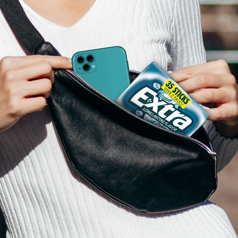 slide 10 of 11, Extra Sugar-Free Polar Ice Mint Chewing Gum - 35ct, 35 ct