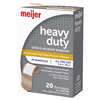 slide 2 of 25, Meijer Heavy Duty Adhesive Bandages, Antibacterial, 20 ct