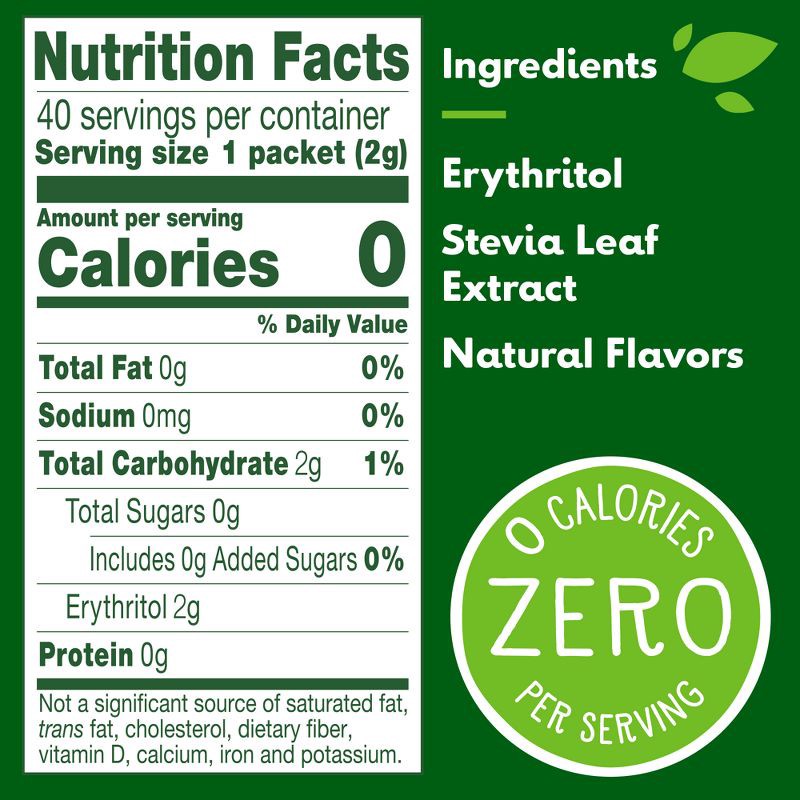 slide 5 of 6, Truvia Original Calorie-Free Sweetener from the Stevia Leaf Packets - 240 packets/16.9oz, 16.9 oz