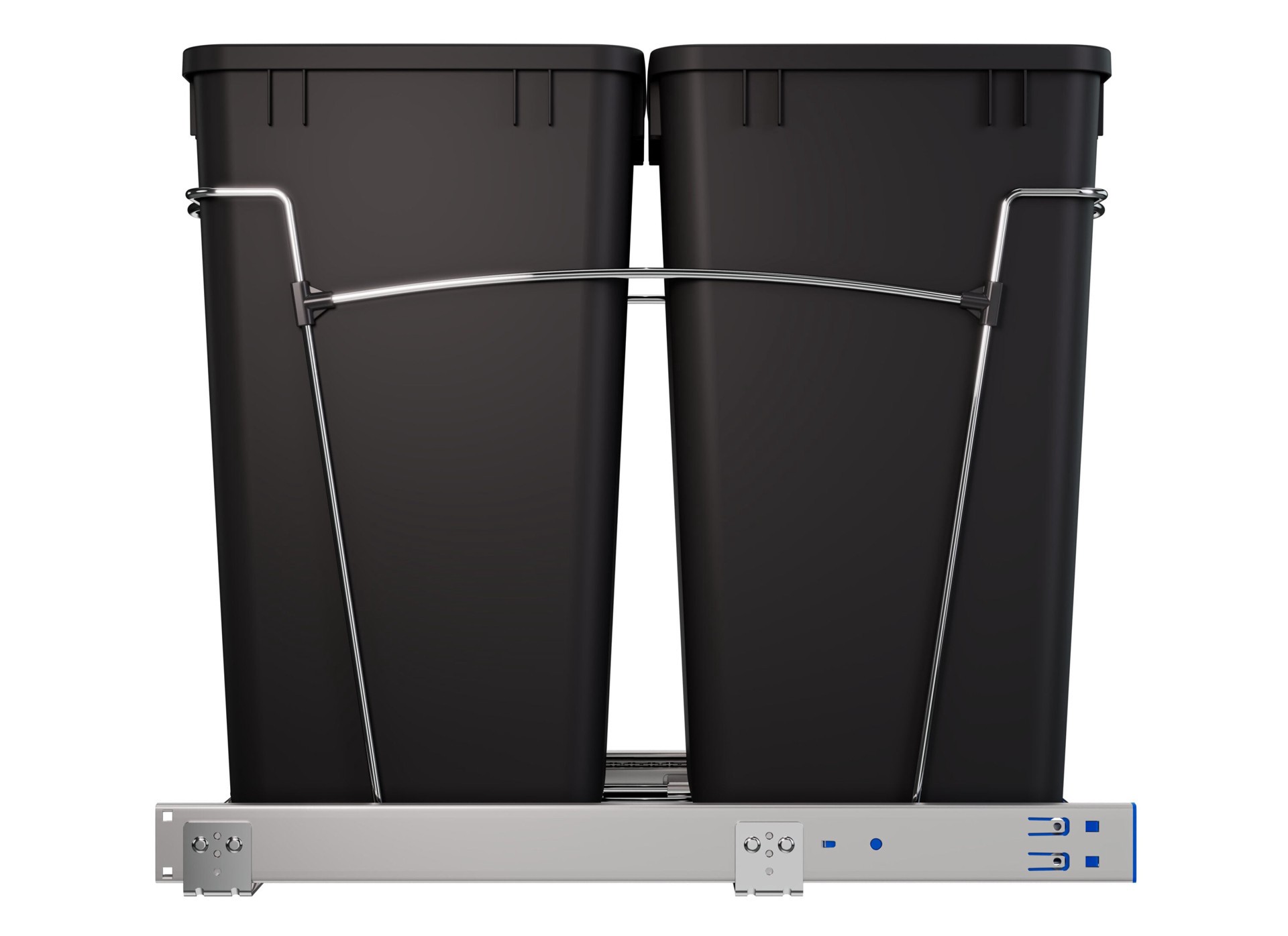 slide 3 of 6, Rev-A-Shelf 27.0-Quart Soft Close 2 Pull-out trash can, 1 ct