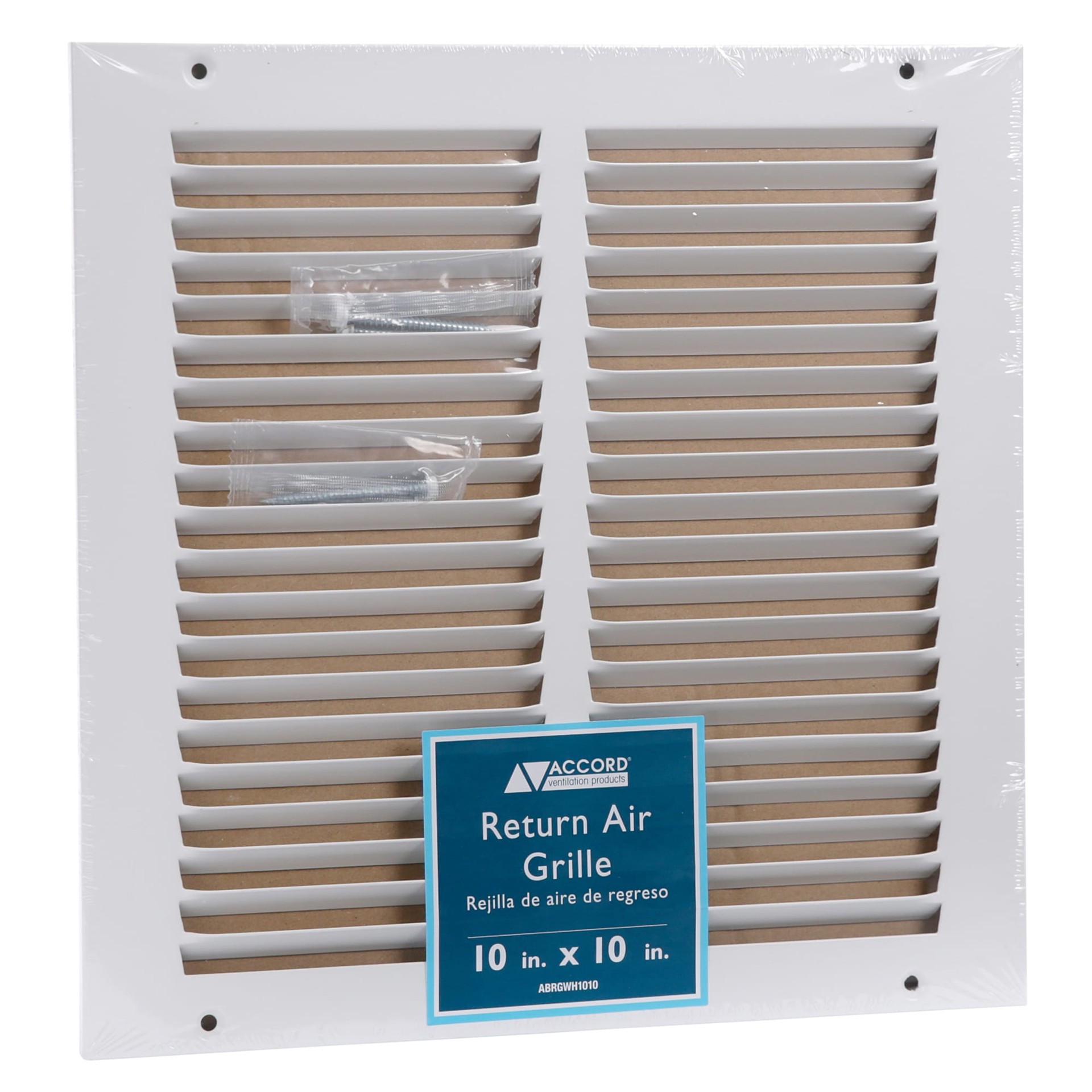 slide 2 of 4, RELIABILT 10-in x 10-in Steel White Sidewall/Ceiling Register, 1 ct