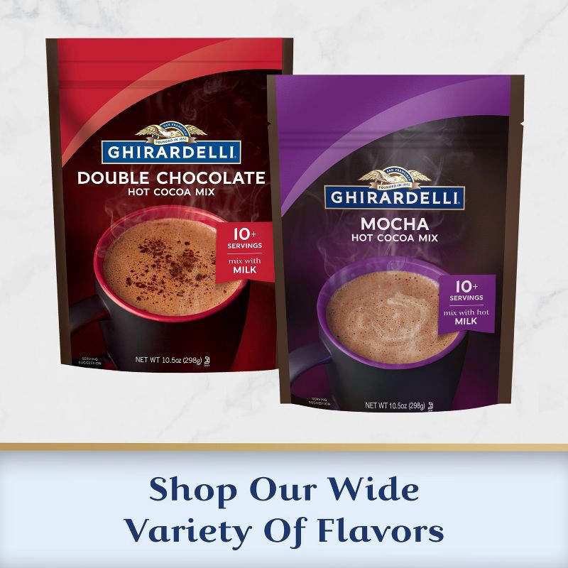 slide 5 of 7, GHIRARDELLI Hot Cocoa Mix With Semi-Sweet Chocolate Chips - 8oz, 8 oz