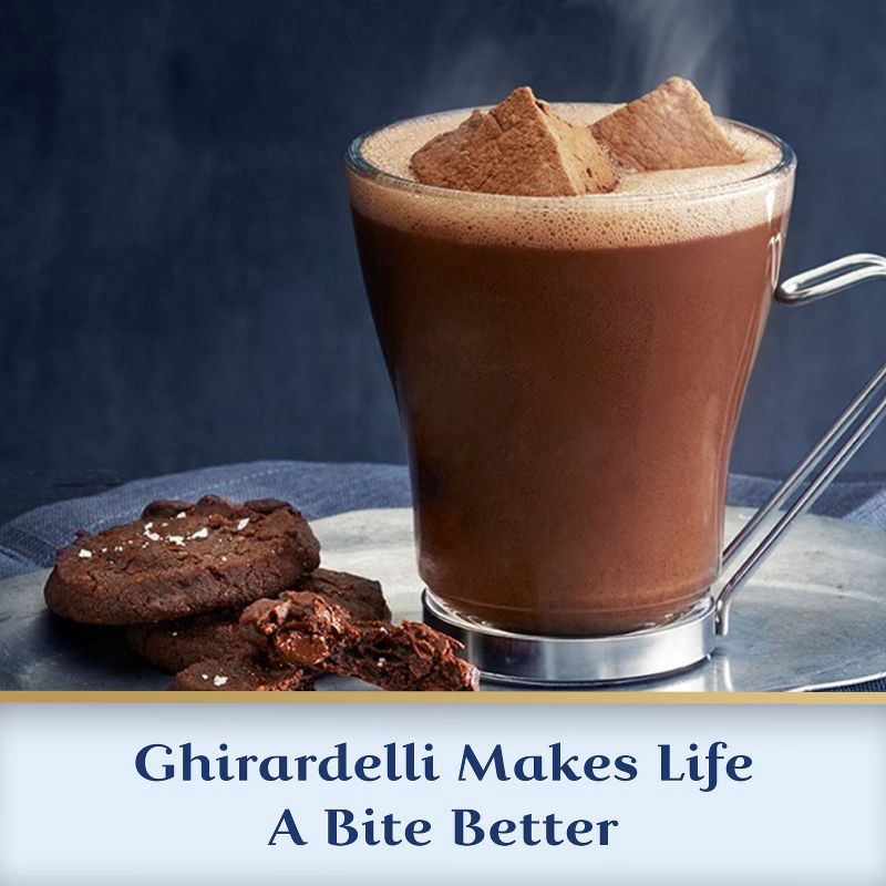 slide 6 of 7, GHIRARDELLI Hot Cocoa Mix With Semi-Sweet Chocolate Chips - 8oz, 8 oz