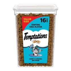 Temptations Classic Tempting Tuna Flavor Crunchy Cat Treats - 16oz