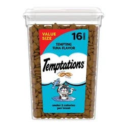 Temptations Classic Tempting Tuna Flavor Crunchy Cat Treats - 16oz