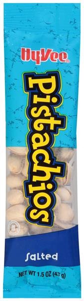 slide 1 of 1, Hy-Vee Pistachios, 1.5 oz