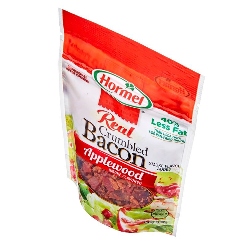 slide 5 of 9, Hormel Real Applewood Smoke-Flavored Crumbled Bacon - 3oz, 3 oz