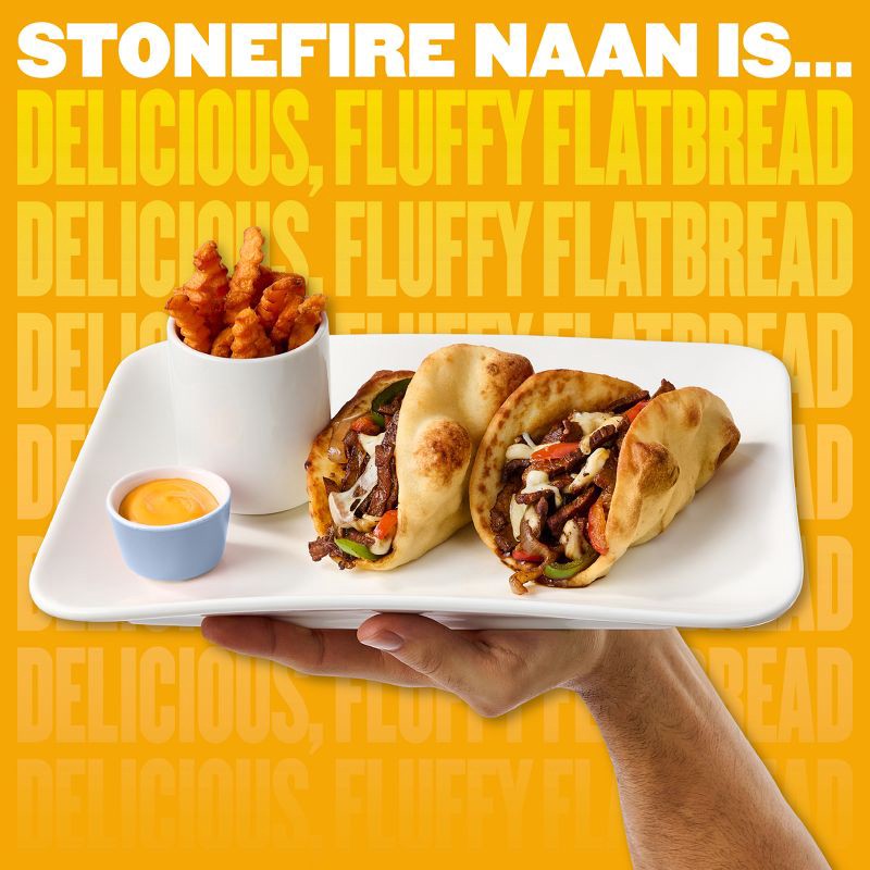 slide 4 of 8, Stonefire Mini Original Naan - 7.05oz/4ct, 7.05 oz, 4 ct