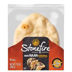 Stonefire Mini Original Naan - 7.05oz/4ct