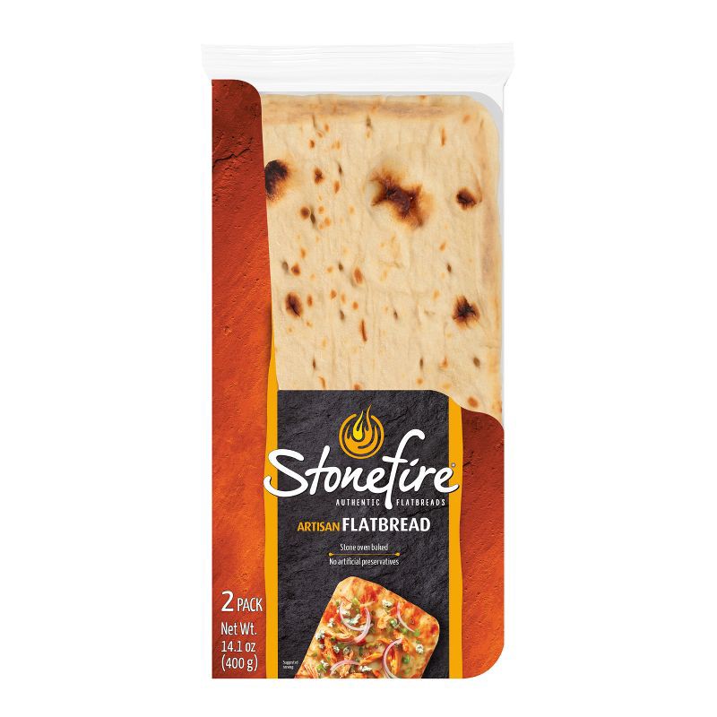 slide 1 of 8, Stonefire Artisan Flatbreads - 14.1oz/2ct, 14.1 oz, 2 ct