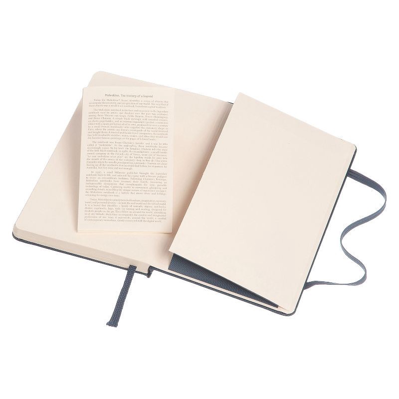 slide 4 of 6, Composition Notebook College Rule Blue - Moleskine: Pocket Journal, Hard Cover, Elastic Closure, 192 Pages,, 1 ct