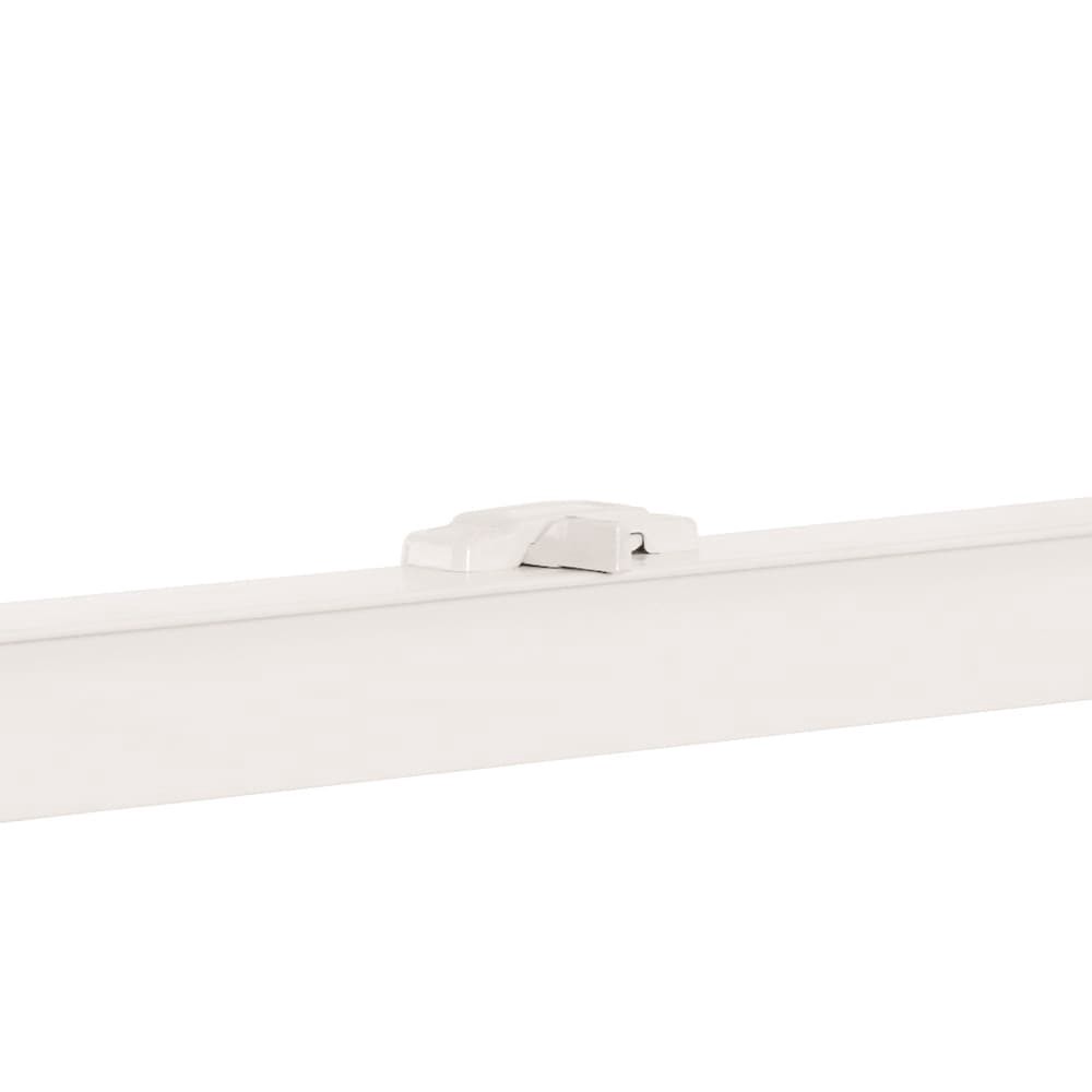 slide 6 of 6, RELIABILT 105 Series 23-1/2-in x 35-1/2-in White Exterior Vinyl New Construction Single Hung Window Low-E argon Double Pane Glass with Grids, (Half Screen Included), 1 ct