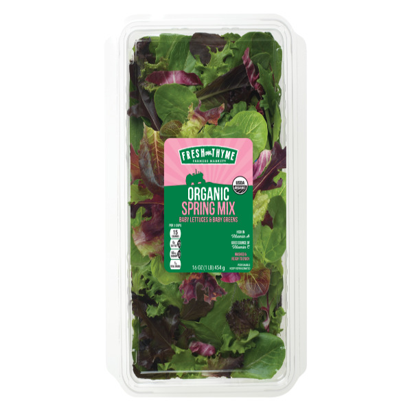 slide 1 of 1, Fresh Thyme Organic Spring Mix, 1 ct