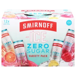 Smirnoff Zero Sugar Variety Pack