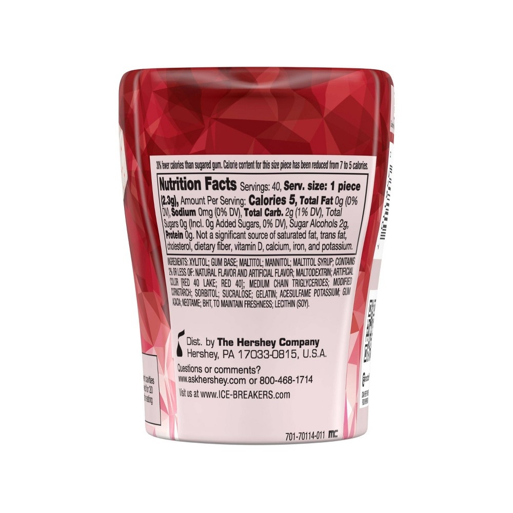 slide 2 of 3, Ice Breakers Ice Cubes Bottle Pack Cinnamon Gum, 3.24 oz