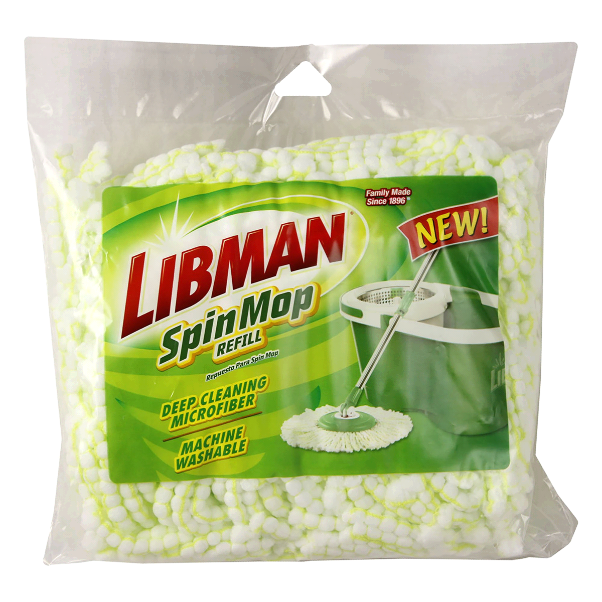 slide 1 of 2, Libman Spin Mop 1 ea, 1 ct