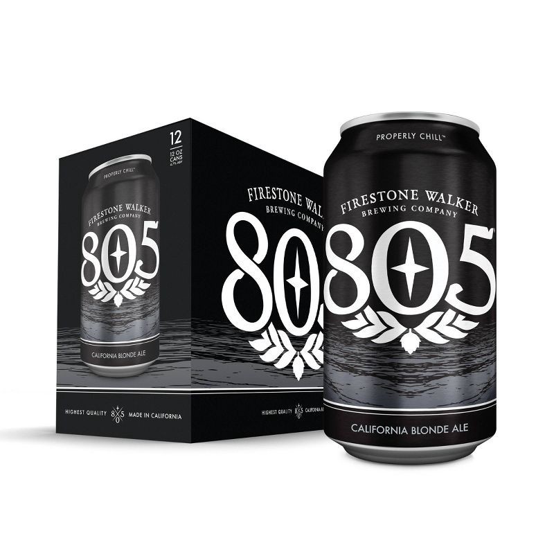 slide 1 of 10, Firestone Walker Brewing Company Firestone Walker 805 Blonde Ale Beer - 12pk/12 fl oz Cans, 12 ct; 12 fl oz