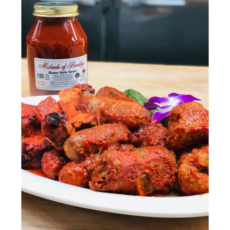 slide 5 of 5, Michaels of Brooklyn Michael's of Brooklyn Homestyle Gravy Sauce - 32oz, 32 oz