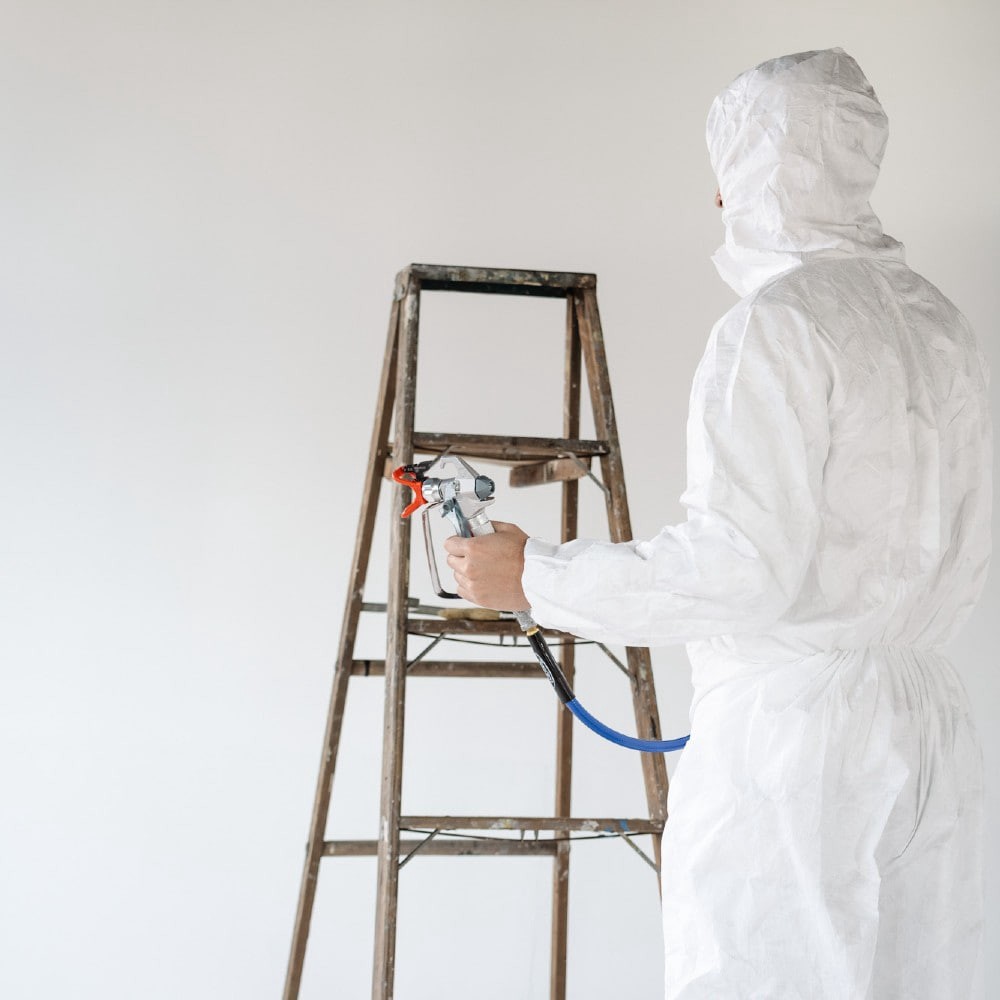 slide 4 of 6, Trimaco Tyvek Adult unisex White Long sleeve Coverall ( X-large ), 1 ct