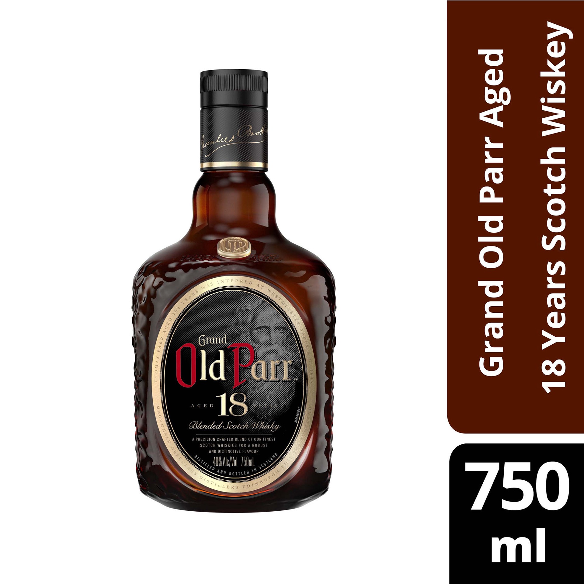 slide 3 of 6, Old Parr Aged 18 Years Scotch Whisky, 750 mL, 750 ml