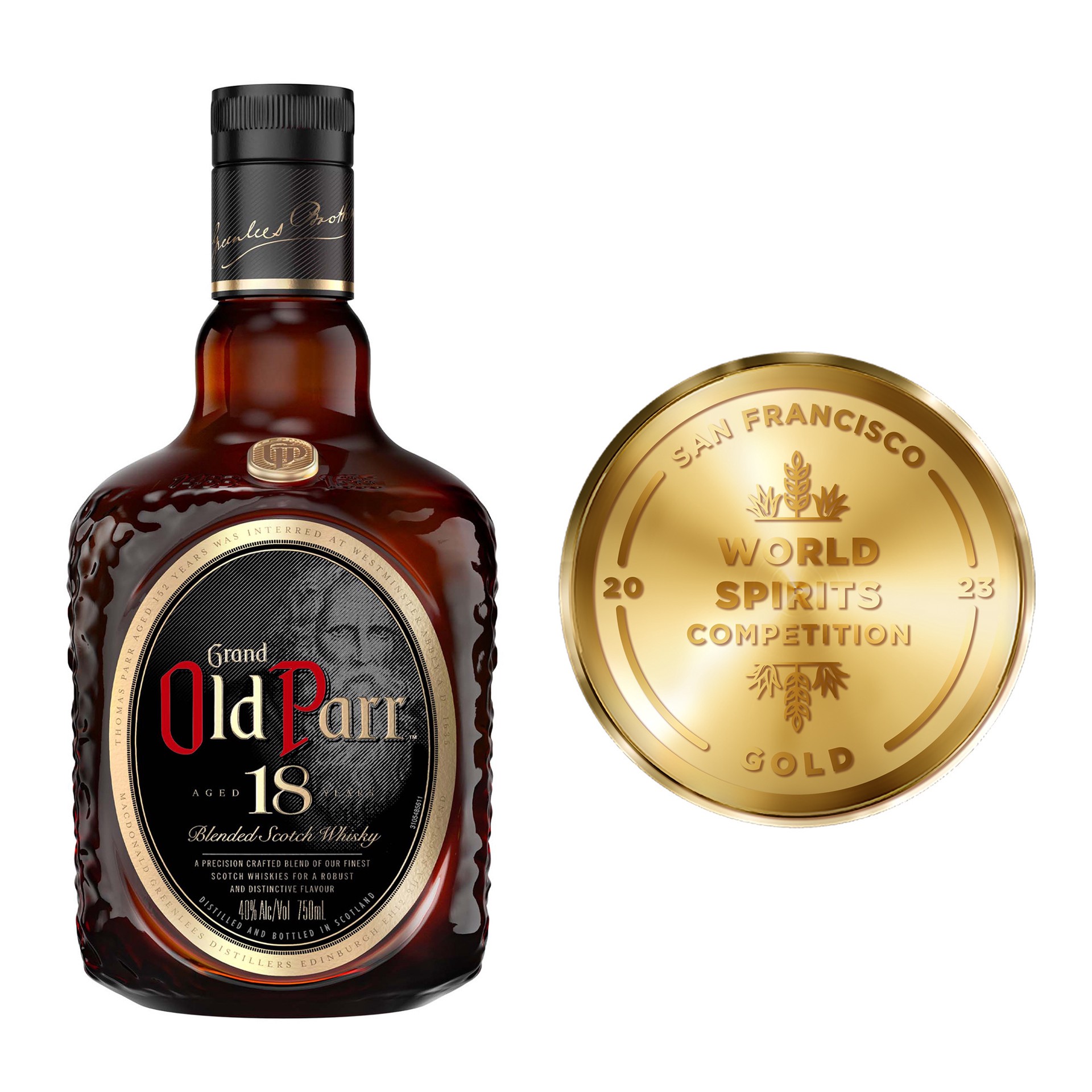 slide 5 of 6, Old Parr Aged 18 Years Scotch Whisky, 750 mL, 750 ml