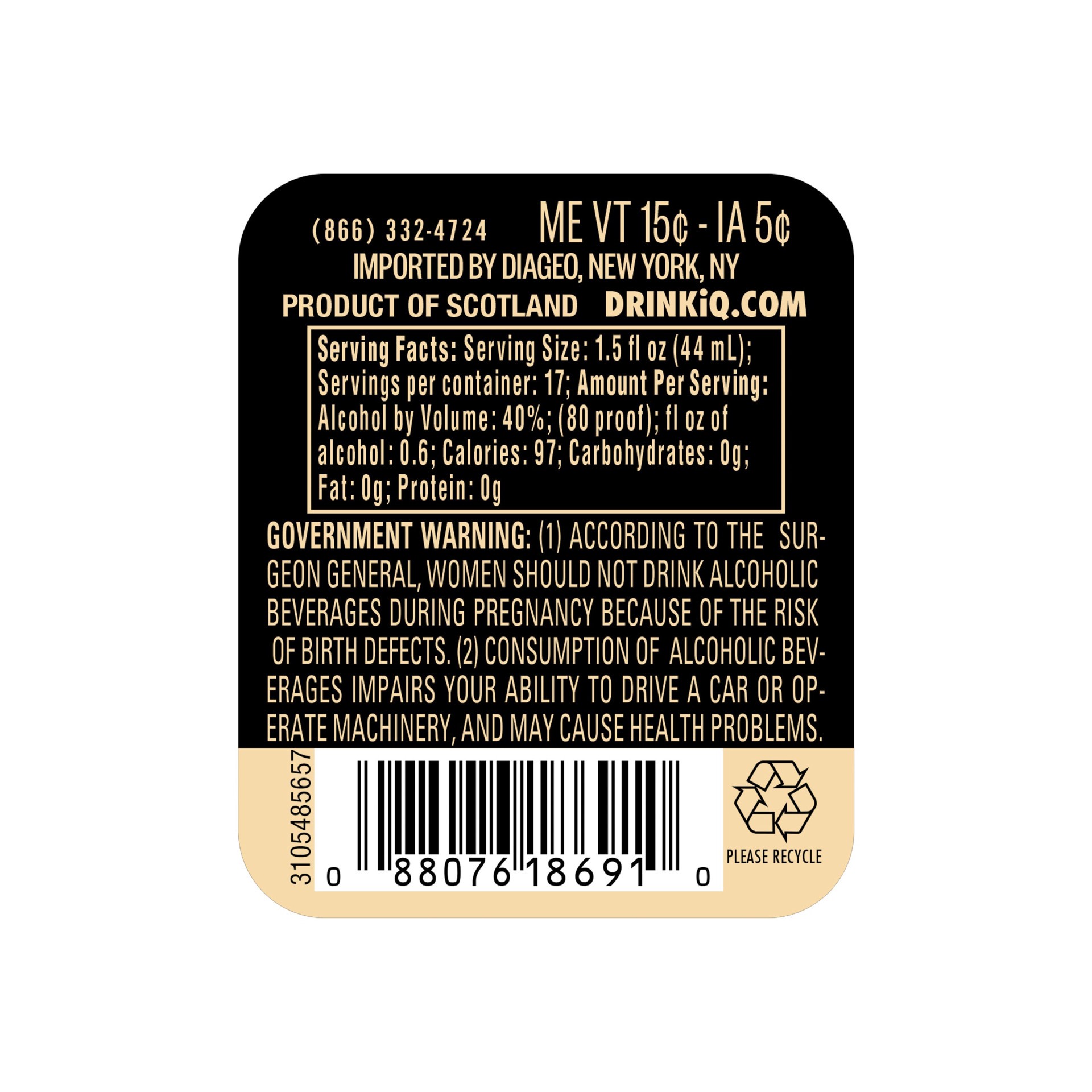 slide 4 of 6, Old Parr Aged 18 Years Scotch Whisky, 750 mL, 750 ml