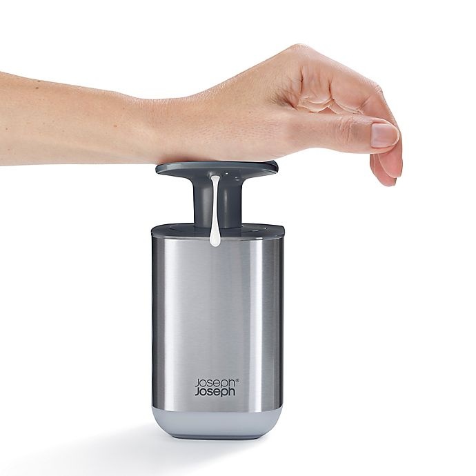 slide 3 of 4, Joseph Joseph Stainless Steel Soap Dispenser - Metallic Stainless Steel, 1 ct