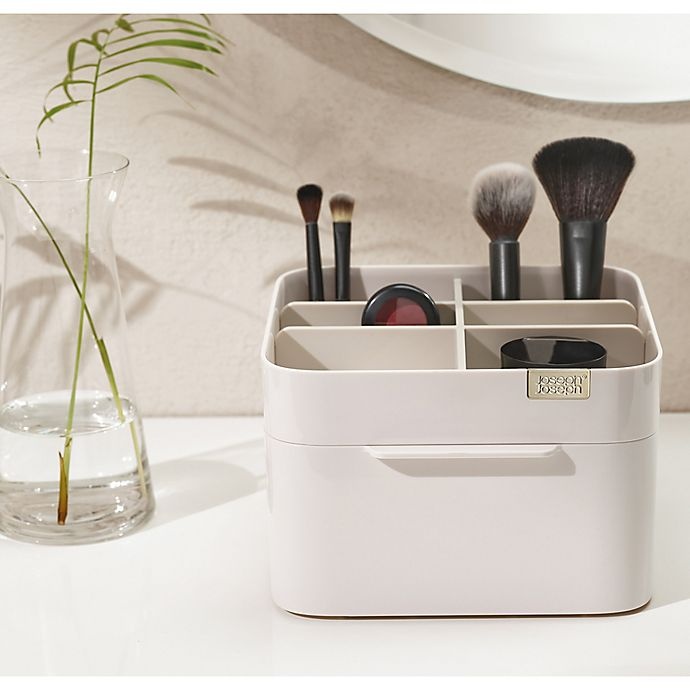 slide 3 of 7, Joseph Joseph Viva Cosmetic Organizer with Drawer - Shell, 1 ct