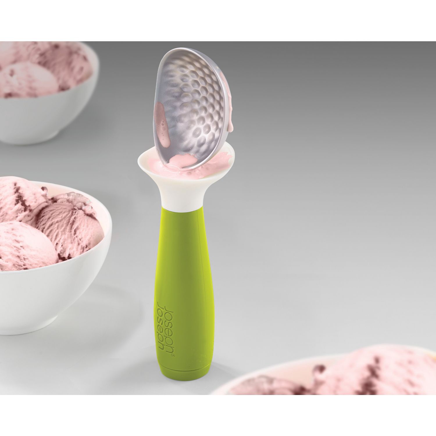 slide 4 of 4, Joseph Joseph Duo Non-Drip Ice Cream Scoop, 1 ct