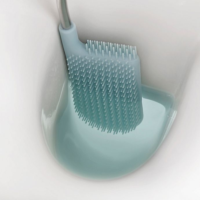 slide 6 of 9, Joseph Joseph Flex Plus Smart Toilet Brush with Storage Caddy - Blue, 1 ct