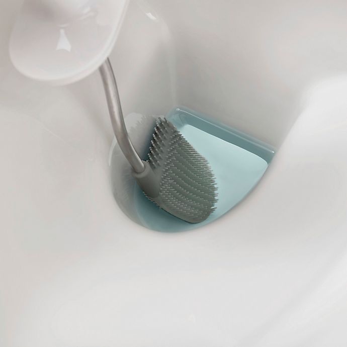 slide 6 of 6, Joseph Joseph Flex Steel Toilet Brush with Holder, 1 ct