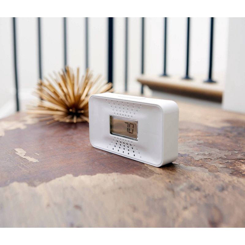 slide 6 of 7, First Alert CO710 Carbon Monoxide Detector with Digital Temperature Display, 1 ct