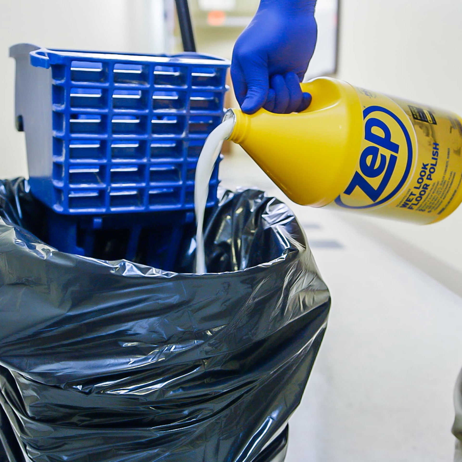 slide 5 of 6, Zep Ready To Use Wet Look High gloss Floor Polish 128 Fluid ounce (s), 1 ct