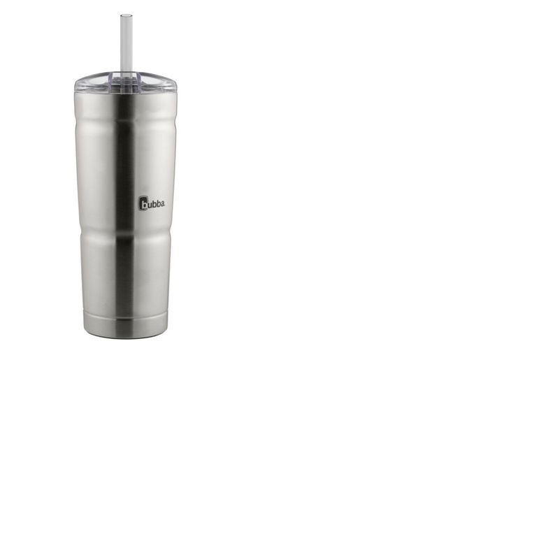 slide 6 of 8, bubba Envy S 24oz Stainless Steel Tumbler with Straw Gray, 24 oz