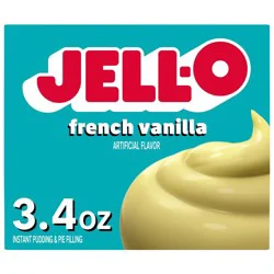 JELL-O French Vanilla Instant Pudding - 3.4oz