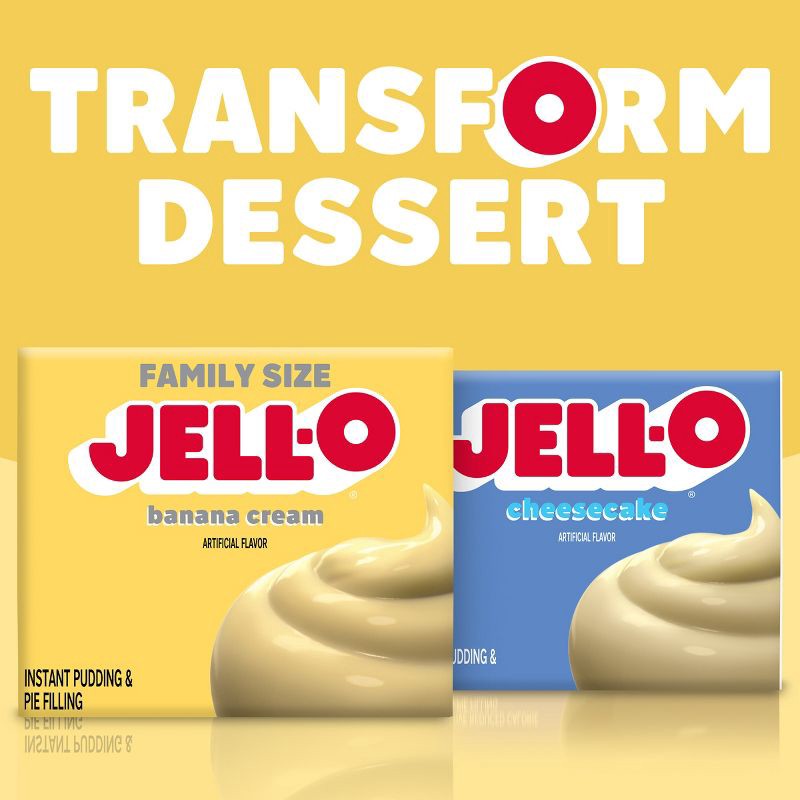 slide 8 of 9, JELL-O Instant Banana Cream Pudding & Pie Filling - 5.1oz, 5.1 oz