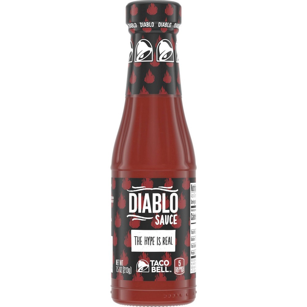 slide 2 of 8, Taco Bell Diablo Sauce, 7.5 oz