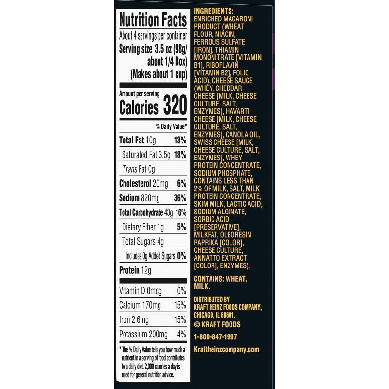 slide 11 of 12, Cracker Barrel Cheddar Havarti Mac and Cheese Dinner - 14oz, 14 oz