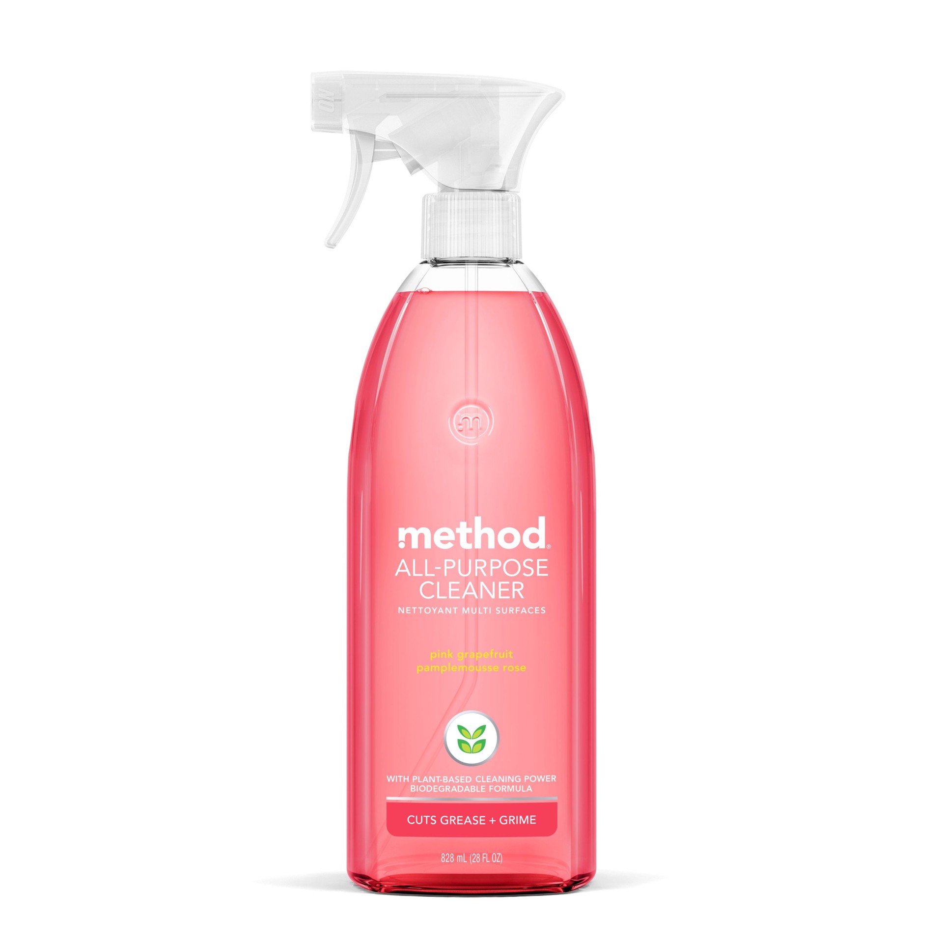 slide 1 of 6, method 28 -fl oz Pink Grapefruit Liquid All-Purpose Cleaner, 1 ct