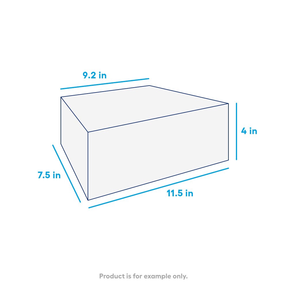 slide 3 of 5, 4-in H x 11.5-in L x 7.5-in D Grey Concrete Retaining wall block, 1 ct