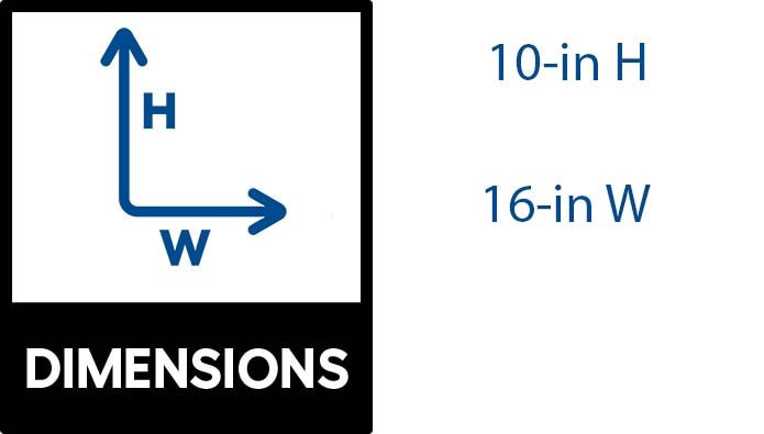 slide 5 of 6, allen + roth 10-in x 16-in Tan Linen Fabric Rectangle Lamp Shade, 1 ct