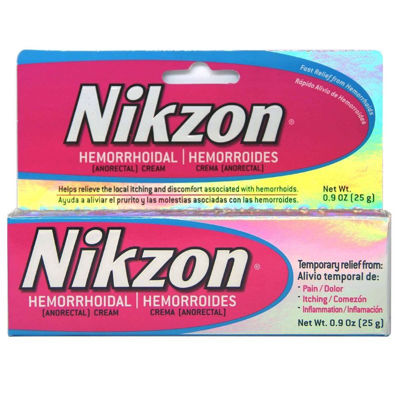 slide 2 of 9, Nikzon Hemorrhoidal Cream - 0.9oz, 0.9 oz