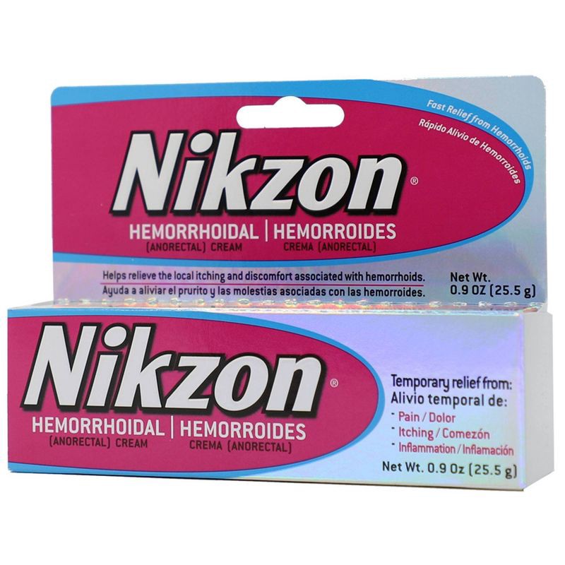 slide 3 of 9, Nikzon Hemorrhoidal Cream - 0.9oz, 0.9 oz