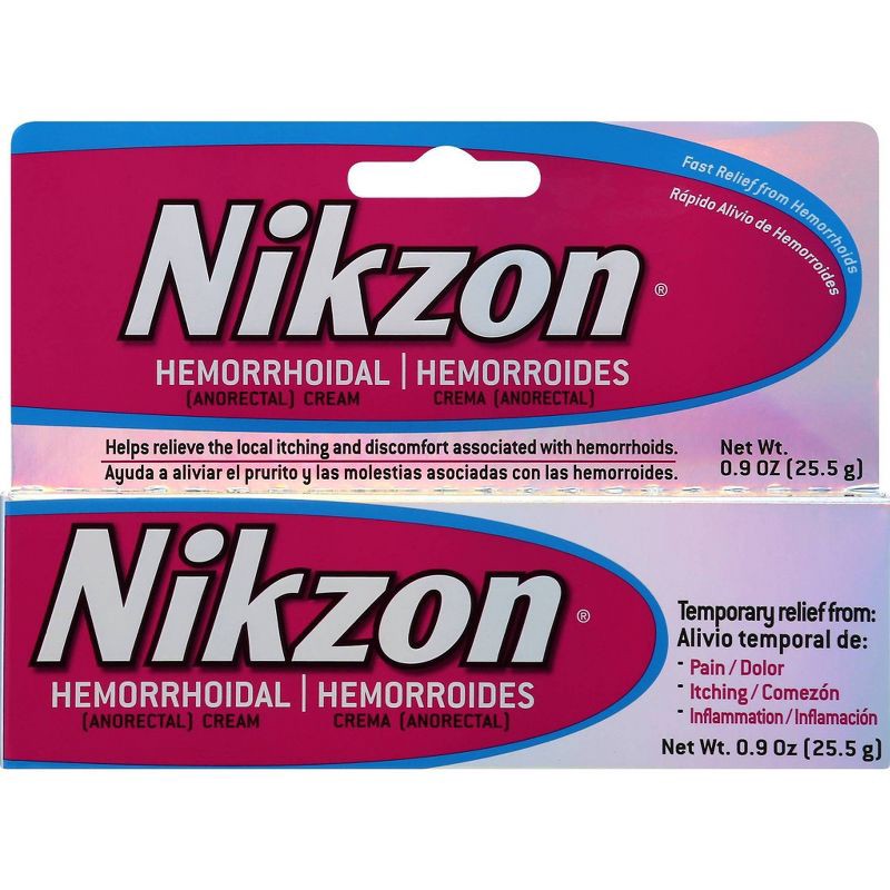 slide 1 of 5, Nikzon Hemorrhoidal Cream - 0.9oz, 0.9 oz